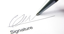 Exemple de signature.